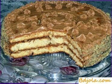 Cake Ideal with honey