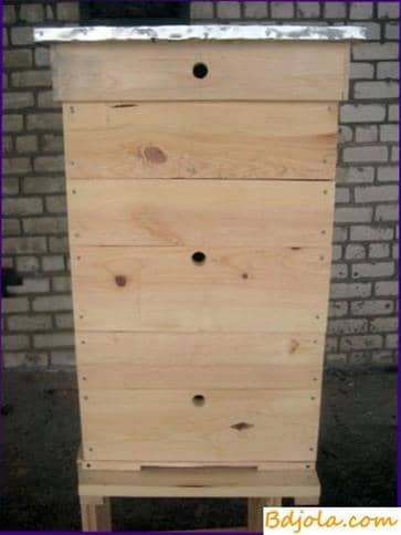 12 frame hive with a shop