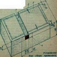 Apparatus for collecting propolis