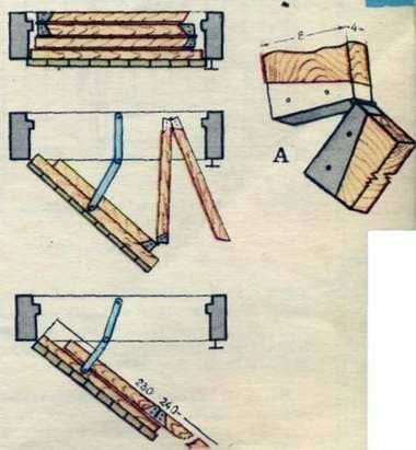 Folding stepladder