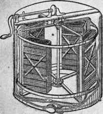 Extracción de miel en un extractor de miel