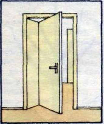 Складная дверь